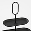 Etagere 3 Laags - Metaal - Zwart - 48x20x55 cm