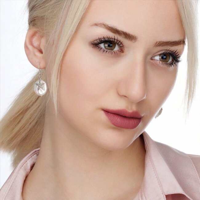 Zomerse Oorbellen - Parelmoer - 925 Sterling Zilver