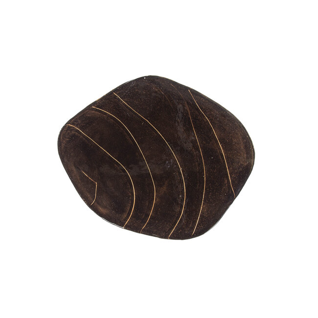 Bijzettafel Eclipse S - Koper Antiek - Metaal - 53x42x50 cm