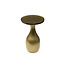 Bijzettafel Antiek Goud Glas Metaal Eclipse Drop S