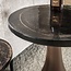 Bijzettafel Antiek Koper Glas Metaal Eclipse Drop M