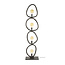Vloerlamp Metaal Zwart - Pebble 4-Lichtpunten