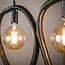 Hanglamp Metaal Zwart 4 Lichtpunten - Pebble