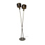 Vloerlamp Sienna Bruin Glas 2 Lichtpunten - Bronza