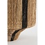 Lantaarn Liliano - Jute - Naturel/Zwart - Ø30 x 36 cm