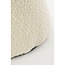Poef - Off White - Bouclé - Ø49 x 46 cm