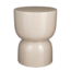 Bijzettafel - Keramiek - Beige - Ø35 x 45 cm