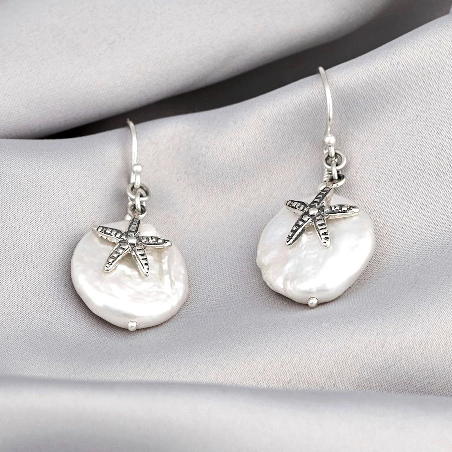 Oorbellen Parelmoer en schelp