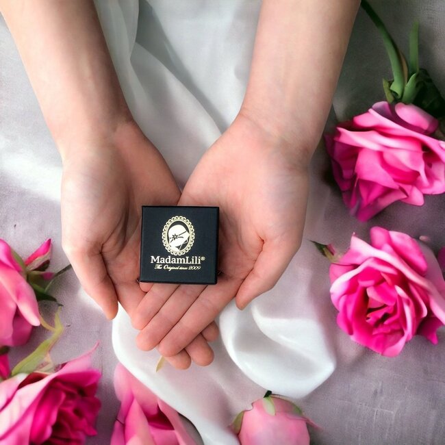 Rozenkwarts Bangle - Roséverguld - Minimalistisch Edelsteen Sieraad