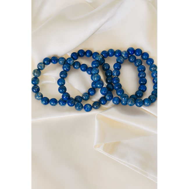 Lapis Lazuli Edelsteenarmband - 8 mm Kralen