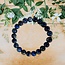 Lapis Lazuli Edelsteenarmband - 8 mm Kralen
