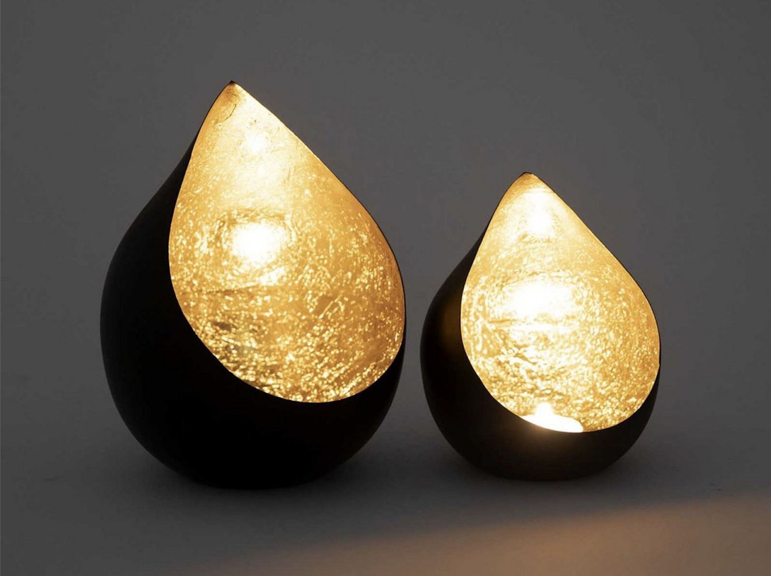 zwart-gouden-druppelvorm-theelichthouders