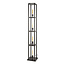 Vloerlamp Zwart Metaal 4 Lichtpunten - Quadra