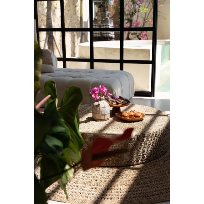 Taartschaal - Teakhout - Naturel - Ø28 cm