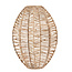 Boho Wandlamp - Raffia - Naturel - 15x30x40 cm