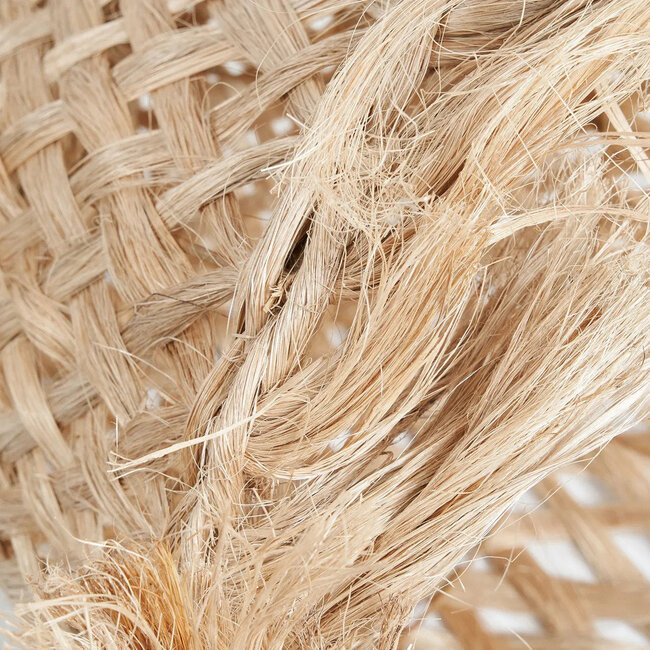 De Abaca Jelly Fish Hanglamp - Naturel - 53x53x53 cm - Gras