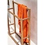 Rustiek Handdoekrek - Naturel - Gerecycled Teakhout - 70x22x90cm