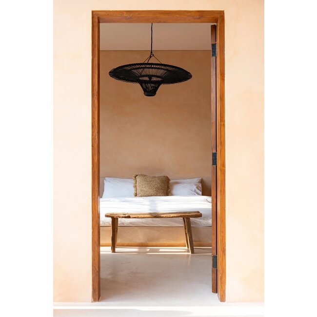 Sky Hanglamp - Rotan - Zwart - ø60x23 cm