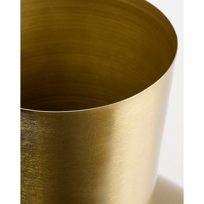 Gouden Metalen Vaas - Luxe Decoratieve Vaas
