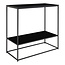Industriële Haltafel Metaal Zwart - Sidetable