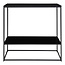 Industriële Haltafel Metaal Zwart - Sidetable