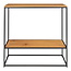 Industriële Haltafel Zwart Bruin - Sidetable