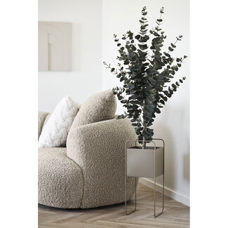 Plantenbak op Standaard - Bruin - Metaal - Modern Design