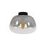 Plafondlamp Smoke Grey Glas 1 Lichtpunt - Pulse Shaded
