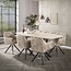 Hanglamp Amber Koper Chroom Glas 5-Lichts - Wings