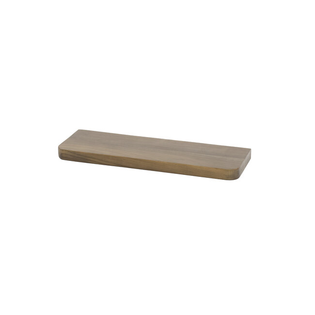 Wandplank Carve 60 cm - Massief Acaciahout Bruin
