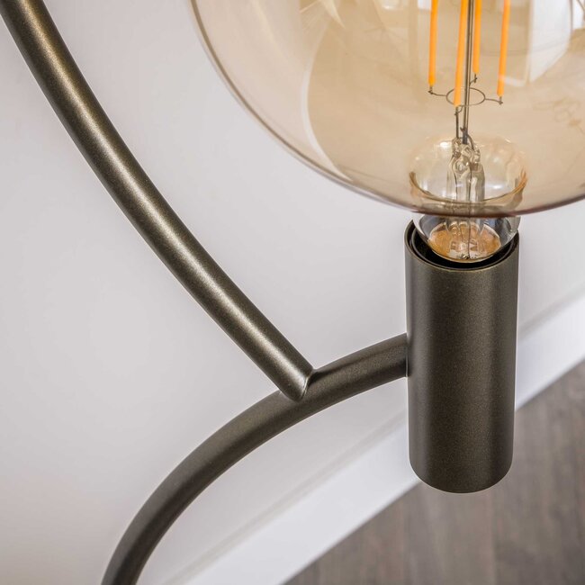 Vloerlamp Bronskleur Metaal 3 Lichtpunten - Arcus