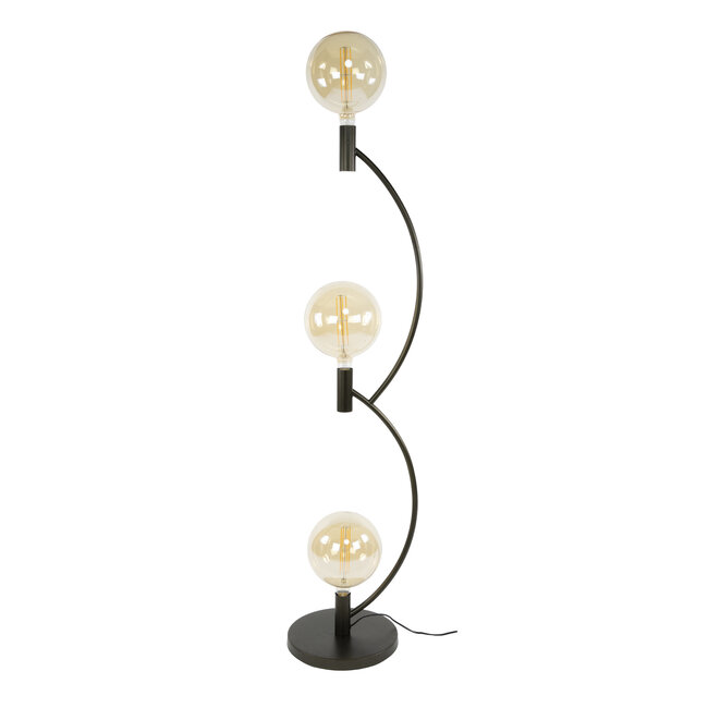 Vloerlamp Bronskleur Metaal 3 Lichtpunten - Arcus