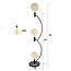 Vloerlamp Bronskleur Metaal 3 Lichtpunten - Arcus