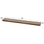 Wandplank Acaciahout Bruin 120 cm - Carve