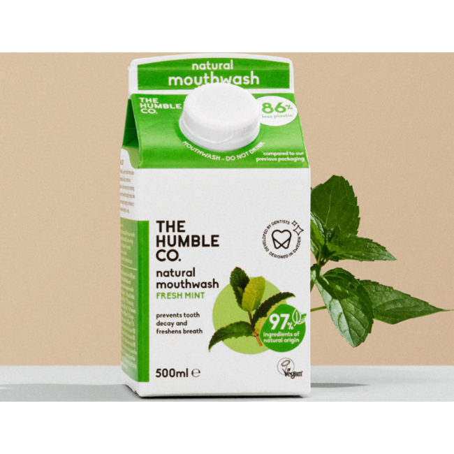 The Humble Co. Mondwater Fresh Mint - Munt