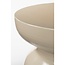 Bijzettafel Beige - Keramiek Ronde Design Tafel