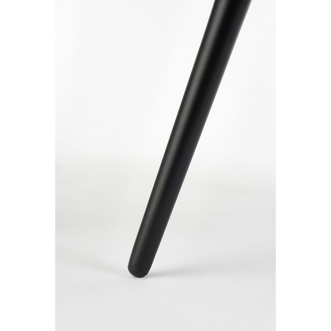 Set van 2 Ronde Bijzettafels - Gerecycled Hout - Bruin