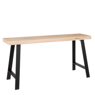 Houten Bank Lichtbruin - Zitmeubel Hout & Metaal