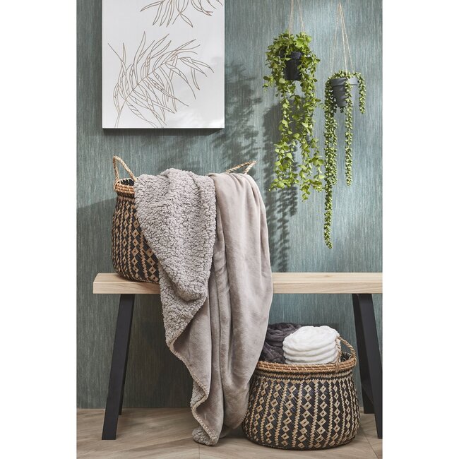 Houten Bank Lichtbruin - Zitmeubel Hout & Metaal