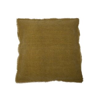 Sierkussen Katoen Mosterd - Decoratief Kussen