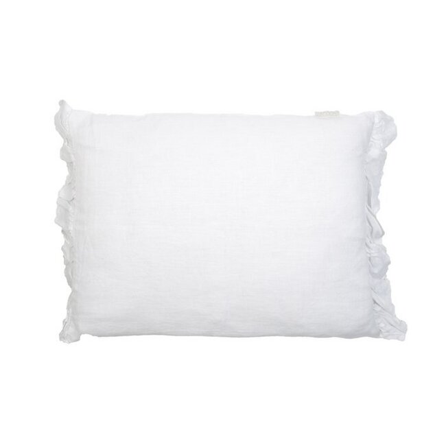 Sierkussen Linnen Wit - Natuurlijk Linnen Kussen