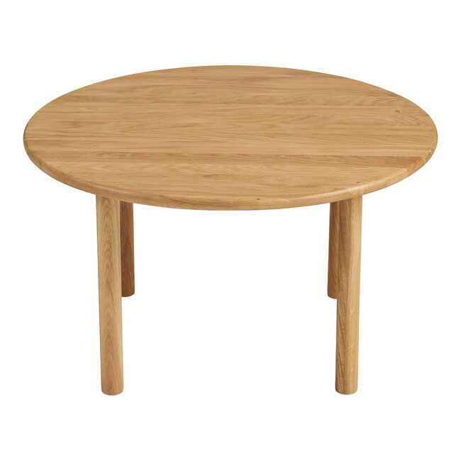 Salontafel Rond - Eikenhout Naturel Scandinavisch
