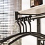 Kapstok Terra Hoog - Bronskleur & Travertine-look