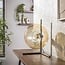 PS-Collection Tafellamp Soll - Amber Glas & Metaal Brons