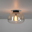 PS-Collection Plafondlamp Amber Glas 1 Lichtpunt - Pulse Shaded