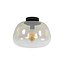 Plafondlamp Amber Glas 1 Lichtpunt - Pulse Shaded
