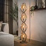 PS-Collection Vloerlamp Beige Metaal 4 Lichtpunten - Turn Around