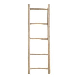 Decoratieve Ladder - Teakhout Naturel 150 cm