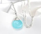 Edelsteen Kettingen in Zilver - Stijlvolle Collectie