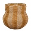 Jute Opbergmand met Deksel - Naturel/Camel